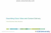 describing cisco video and content delivery