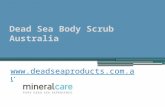 Dead Sea Body Scrub Australia -