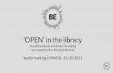 'Open' (Data) in the Library