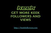 How can i get more likes on keek