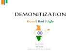 India Demonitization Nov 2016- PROS & CONS