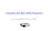 Cmovie led-86+ wifi projector