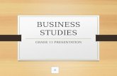 Business studies Presentattion