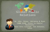 Global Business and public relations