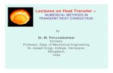 Numerical methods in Transient-heat-conduction