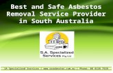 Best and Safe Asbestos Removal Service Provider in South Australia