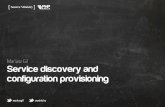 Service discovery and configuration provisioning