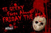 13 Geeky Facts About Friday the 13th