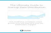 The Ultimate Guide to Startup Data Distribution | visible vc