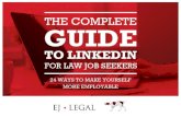 Complete Guide To LinkedIn For Lawyers And Law Job Seekers