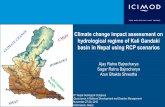 Climate Change Impact Assessment on Hydrological Regime of Kali Gandaki Basin
