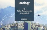 Top 5 Digital Transformation Strategy Myths