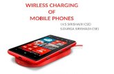 WIRELLESS CHARGING OF MOBILE PHONES