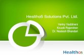 Healtho5 Mobile Health and Telemedicine solutions