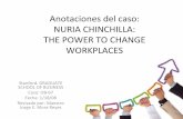 Anotaciones del caso: NURIA CHINCHILLA: THE POWER TO CHANGE WORKPLACES