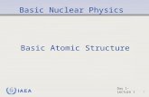 Lecture 1   basic nuclear physics 1 - basic atomic structure