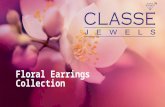 Floral earrings collection by Classejewels