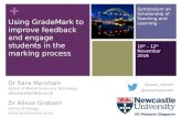 Using GradeMark to improve feedback and engage students in the marking process