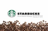 Starbucks: Project 1: Social Media Strategy