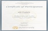 Certificate Of Participation - UCSF - Endocannabinoids In The Circulation and Psychopathology