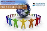 Essay and Homework Help on Sociology, Race & Ethnic Inequality