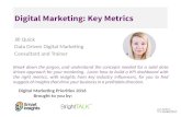 Digital Marketing: Key Metrics with Jill Quick & Dave Chaffey