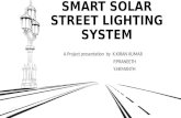 SMART SOLAR STREET LIGHTING SYSTEM