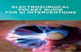 ELECTROSURGICAL POCKET GUIDE FOR GI INTERVENTIONS