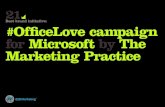 Microsoft #OfficeLove 2015 - Best Brand Initiative