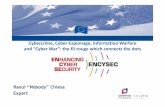 Cybercrime, Cyber-Espionage, Information Warfare and “Cyber War ...