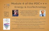 PDC+++ Module 4 Class 1 Peak