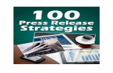 100 Press Release Strategies - Way to generate tons of traffic and sales