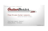 Free guitar lessons - Learn the basics of how to play chords and arpeggios for beginners