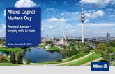 Allianz Capital Markets Day presentation