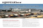 Specifying Blended Cements