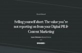 Selling yourself short: The value youre not reporting on from your digital pr content marketing - Learn Inbound