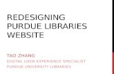 Purdue website redesign