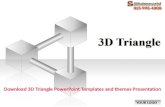 Download 3D triangle powerpoint templates and themes presentation