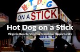 Hot Dog on a Stick Franchise Opportunity Available in Virginia Beach, Virginia!