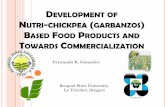 Development and Commercialization of Chickpea Nutri-based Food Products