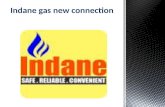 Indane gas new connection