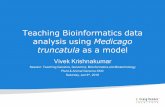Teaching Bioinformatics data analysis using Medicago truncatula as a model