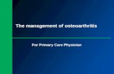 Ten Principles in Osteoarthritis Management