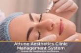 Attune Aesthetics Clinic Software