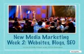 Week 2 UCLA Extension 2016 New Media Marketing Websites Blogs SEO
