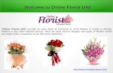 Send Online Flowers & Gifts to UAE at Best Rates | Online Florist UAE