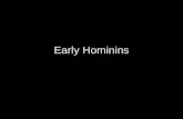 9 Early Hominins