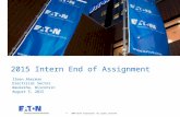 Aberman, Ileen Intern End-of-Assignment Presentation