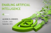 Enabling Artificial Intelligence - Alison B. Lowndes