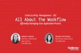 Scholarship management 102: All about the workflow slides